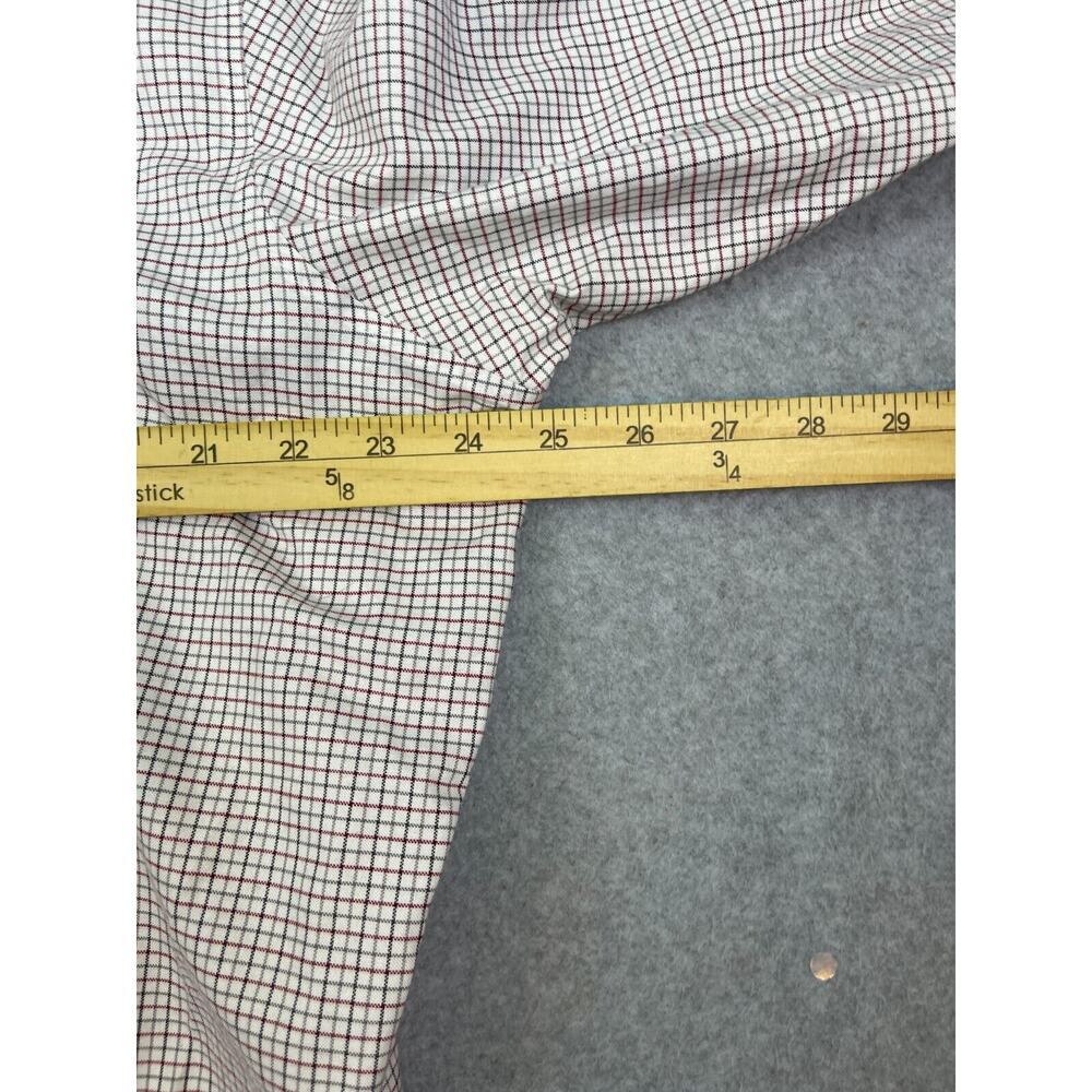 Eddie Bauer Shirt Men's XLT Checks Long Sleeve Button Down Preppy Wrinkle Free - Picture 7 of 9
